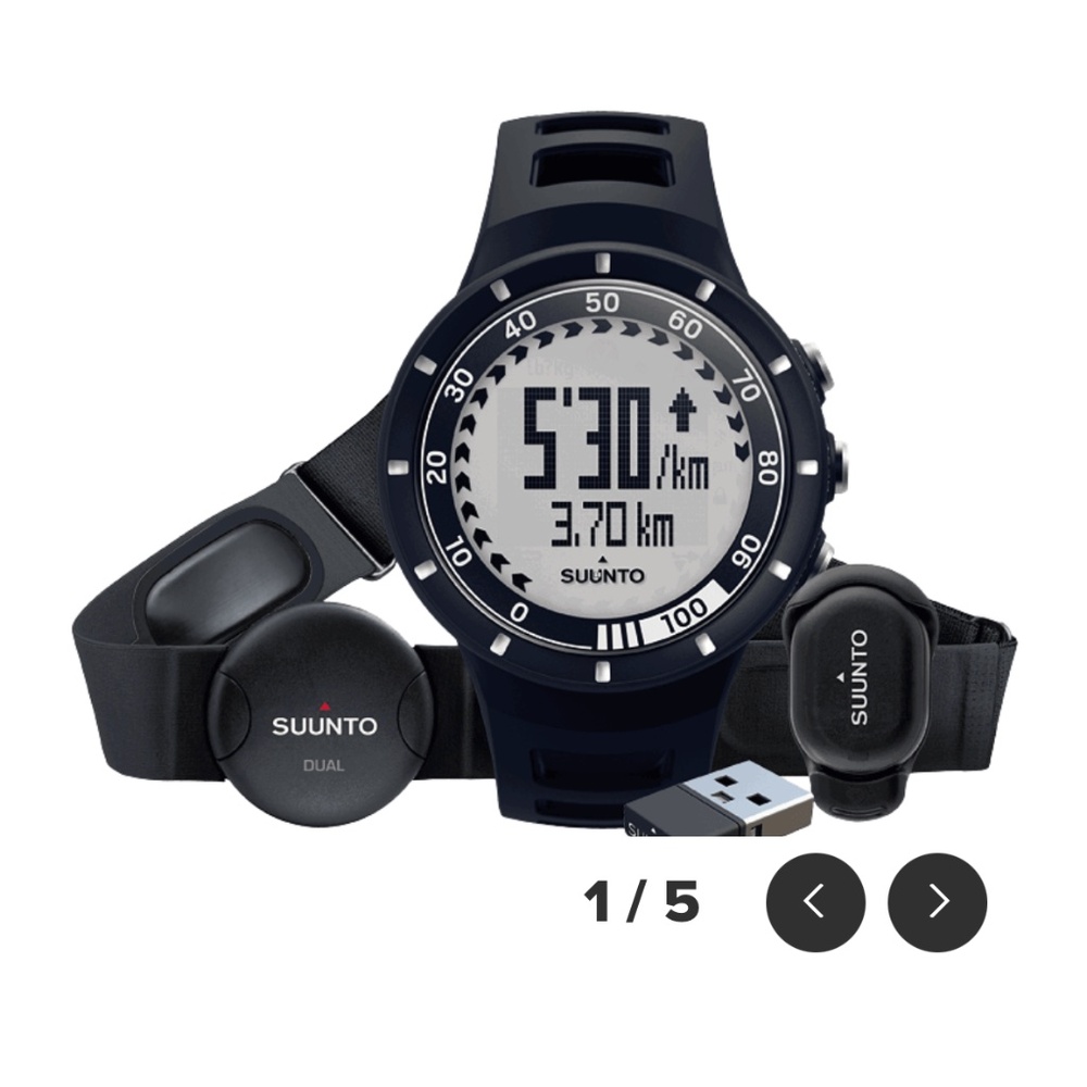Suunto Black Digital Sports Watch